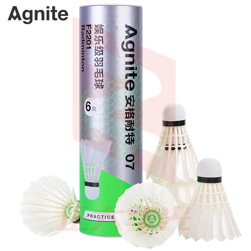 安格耐特 F2201 羽毛球(白色)(6个/筒)XTGM202303310850440