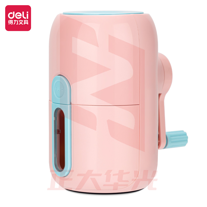 得力VB102竖直进笔削笔机(红蓝2色，颜色备注)(盒)XTGM02221346562310