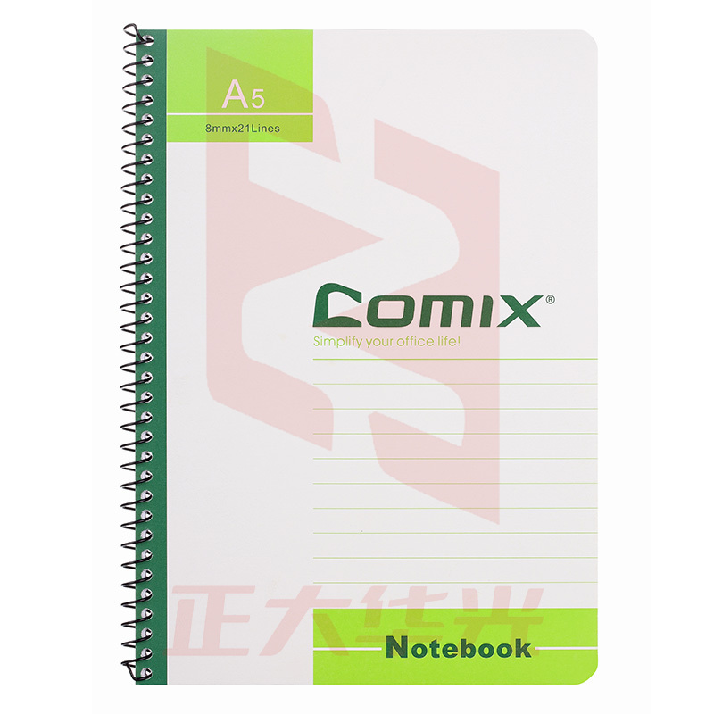 齐心 C4515 办公必备螺旋装订本 A5 80张(颜色随机)   XTGM02061508217106