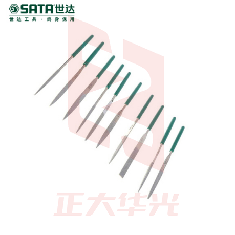 世达(SATA)10件套金刚石整形锉3x140MM 货号03810