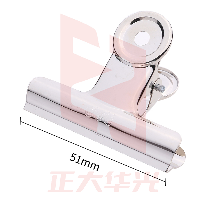 得力9523-3﹟圆形铁票夹51mm袋装(6只/包)XTGM02210947468343