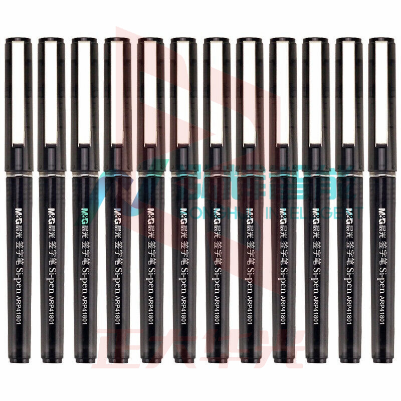 晨光ARP41801/0.5mm直液式全针管中性笔黑色12支/盒(单位：支)XTGM01181050199883