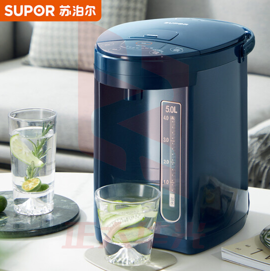 苏泊尔(SUPOR)电热水瓶 SW-50J66A双层电热水壶烧水壶 5L大容量电水瓶 多段保温恒温电水壶 304不锈钢 XTGM202307021301261