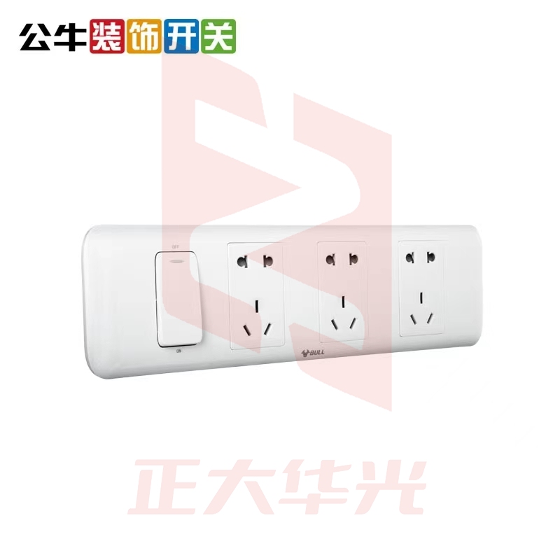 公牛一开十五孔插座G10E608   XTGM01081023072075
