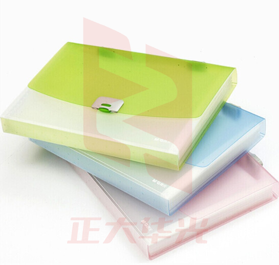 晨光 12个风琴包资料包文件包 蓝绿粉灰颜色随机 AWT90961  XTGM01280923533091