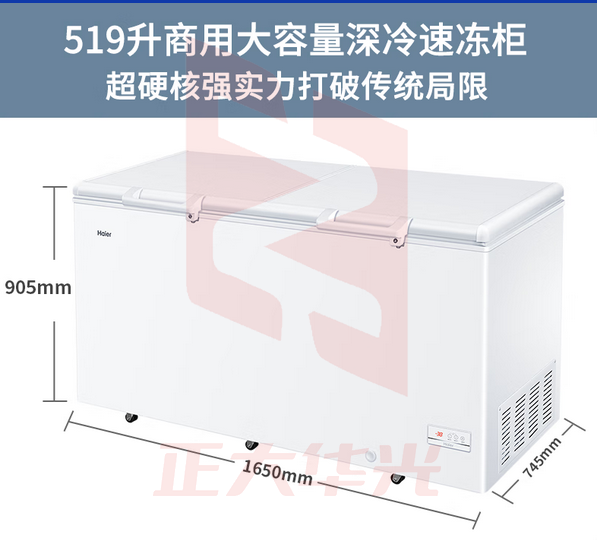 海尔(Haier)519升零下40度超低温冰柜BC/BD-519GHEP (XTGM2023082311184112)