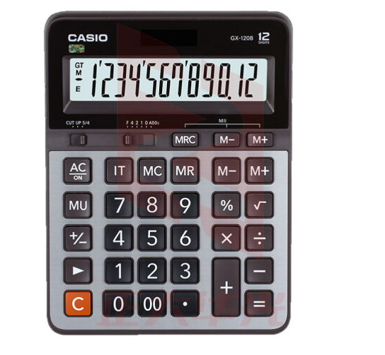 卡西欧 GX-120B 计算器 (单位：台) 灰 XTGM202305251551590