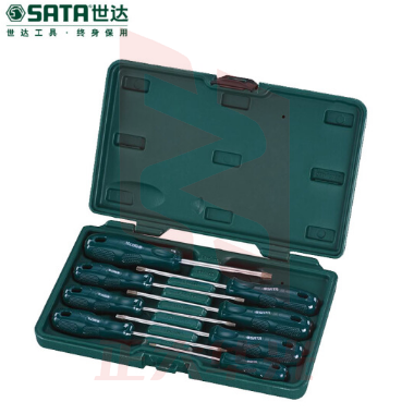 世达(SATA)8件A系列花形螺丝批组套货号09305