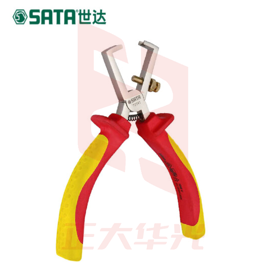 世达(SATA)VDE绝缘耐压剥线钳货号 70141