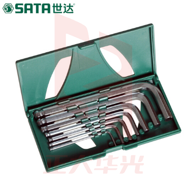 世达(SATA)7件球头内六角扳手组套货号09125