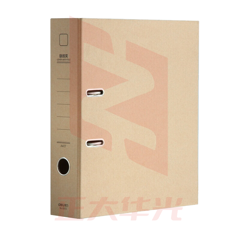 得力5913牛皮纸快劳夹(黄)(只)XTGM02261002571051