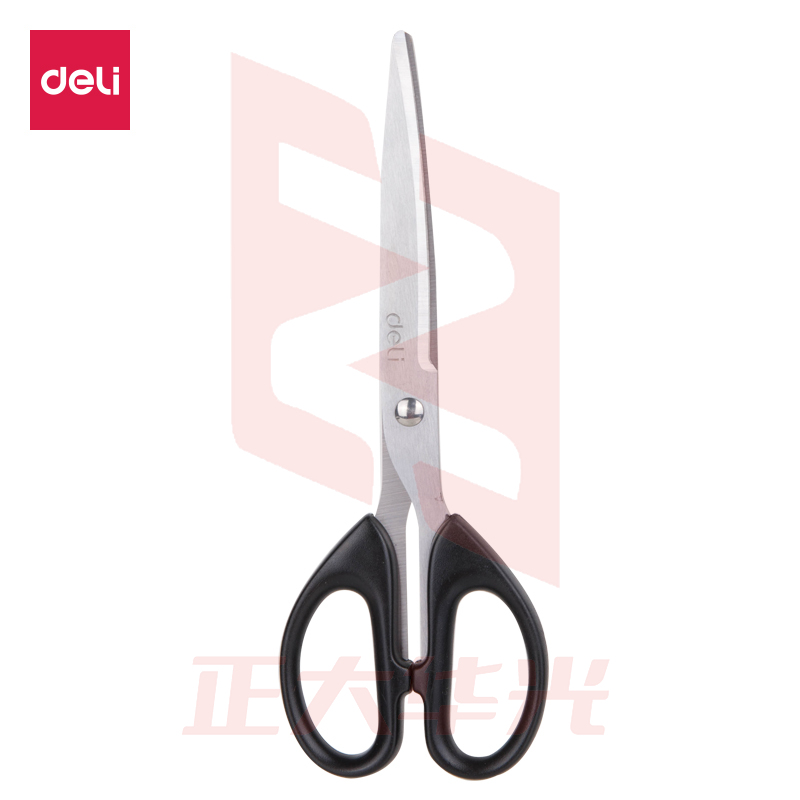 得力6010剪刀(黑红2色，颜色备注)XTGM02200914011912