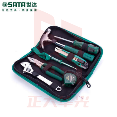 世达(SATA)7件基本组套/家用五金工具 基本组套 电工综合组套06001