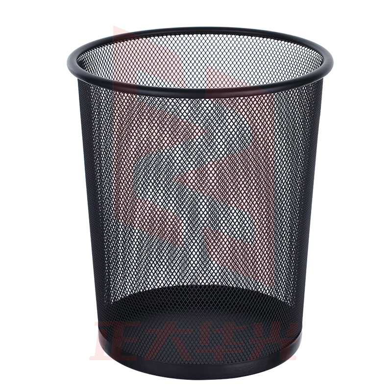 齐心 B2006 金属网格圆纸篓XTGM05241020088040