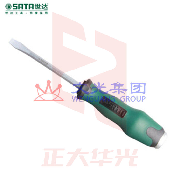 世达 一字改锥 穿心螺丝批 6x150MM	 61605