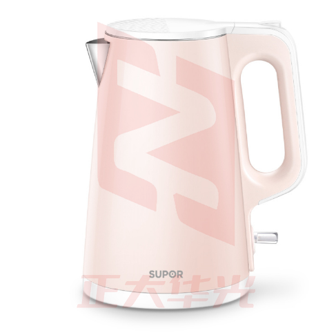 苏泊尔(SUPOR)电水壶SW-15S01A 家用全自动电水壶电热烧水壶1.5L不锈钢自动断电粉色XTGM202307021301283