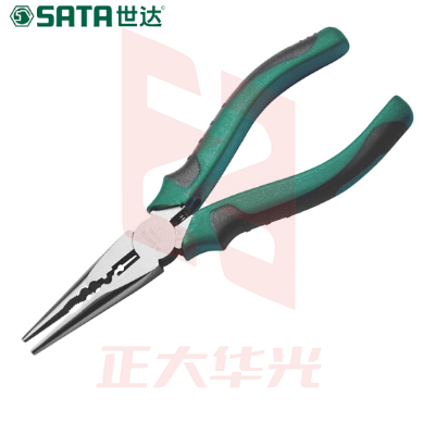 世达(SATA)专业日式多用尖嘴钳6"   70124A