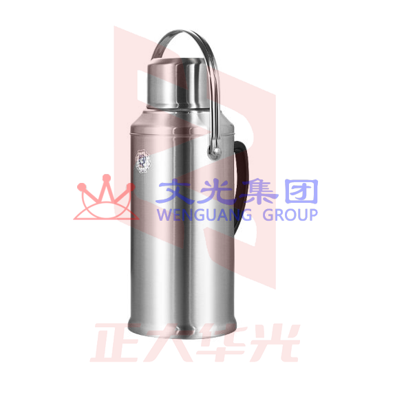 稻草人 不锈钢保温瓶 玻璃内胆全钢保温壶热水瓶暖壶开水瓶大容量