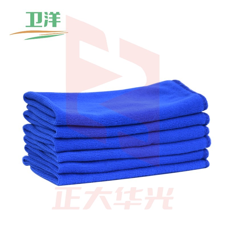 卫洋 WYS-242 酒店物业清洁抹布 搞卫生毛巾擦玻璃家具厨房地板抹布 30X60cm 60g    XTGM202302131547071