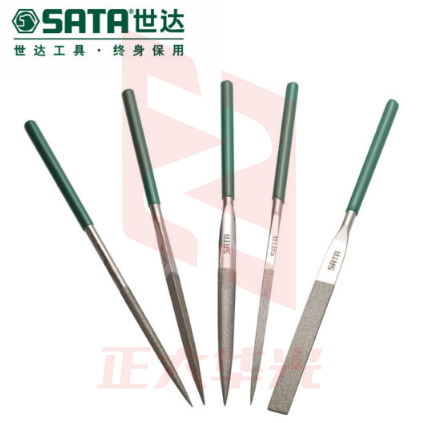 世达(SATA)5件套金刚石整形锉5x180MM货号03850
