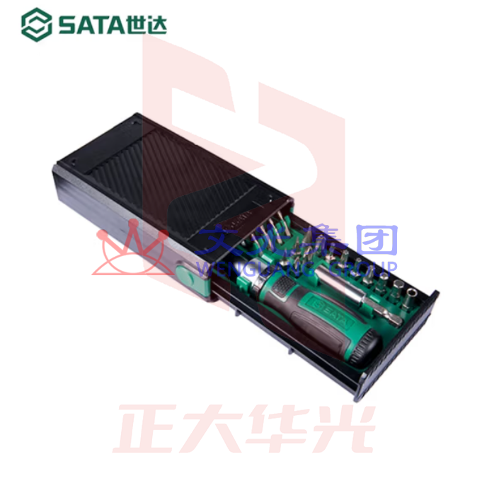 世达05490 棘轮螺丝批扳手套筒组套 23件套棘轮螺丝批组套