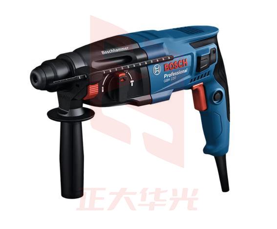 博世(BOSCH)GBH 220 轻型2公斤电锤电钻电镐 插电式冲击钻手电钻 多功能合一电锤/GBH 2000DRE升级款 (XTGM2023072416105613)