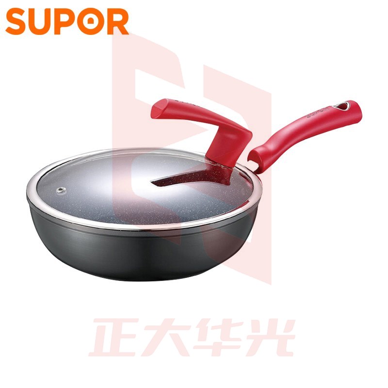 苏泊尔PJ28W2 星星石健康不粘煎炒锅 28cm	     XTGM2023070213250711