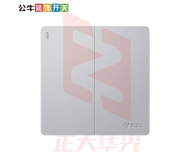 公牛开关插座面板二开双控开关   XTGM02151218163211