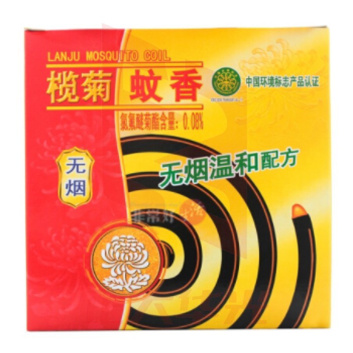 榄菊(lanju)无烟蚊香 60盒/箱XTGM202306210939124