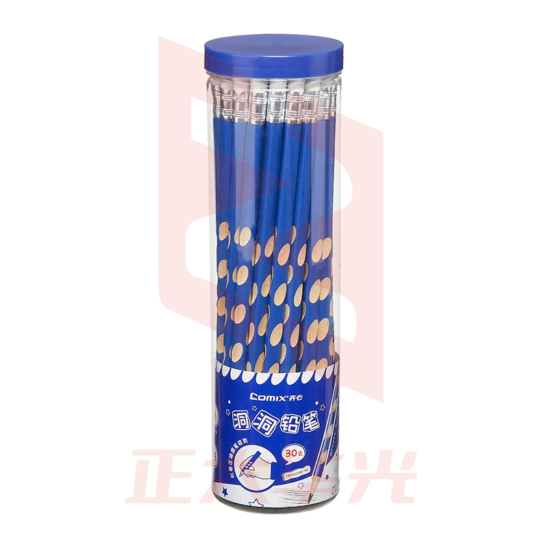 齐心 MP2038-30 洞洞铅笔 HB 30支每SETXTGM05141512004040