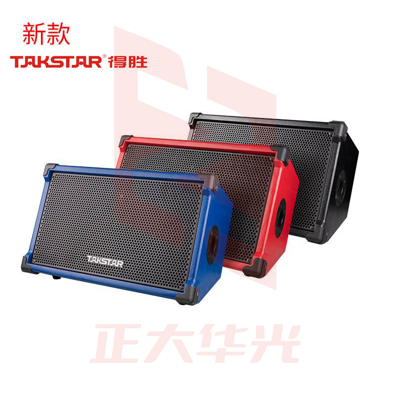得胜/TAKSTAR OPS-25 音箱    便携式弹唱蓝牙音箱 吉他街头户外直播演出带效果便携音箱 黑色    XTGM202307180814048