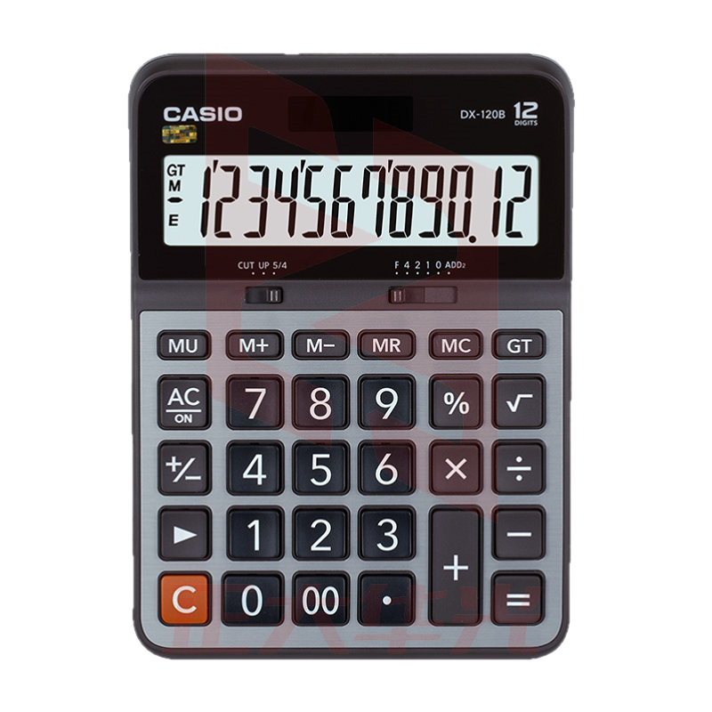 卡西欧 DX-120B 计算器 (单位：台)