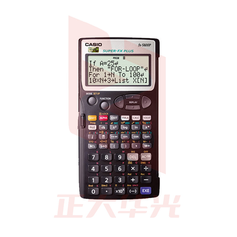 卡西欧(CASIO)FX-5800P 编程计算器  XTGM202305251542529