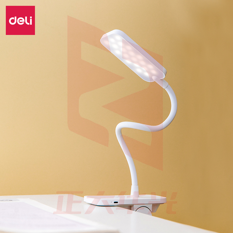 得力17858_LED夹子台灯(白色)(台)XTGM04071314588343