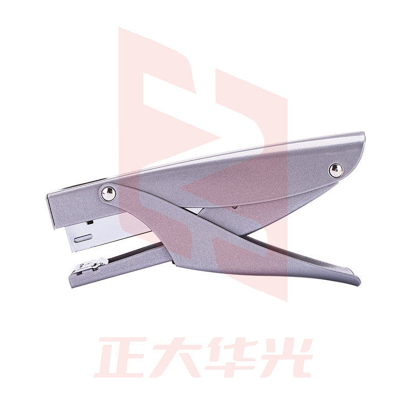 得力0346手握式订书机(黑银2色，颜色备注)XTGM02191500426224