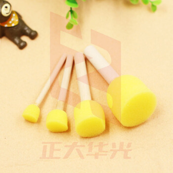 儿童绘画涂鸦工具海绵画刷笔刷 幼儿园diy印章美劳材料 滚筒滚轮 XTGM202303261326088