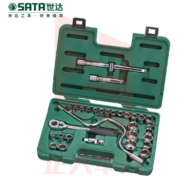 世达(SATA)32件12.5MM系列套筒组套 货号09099