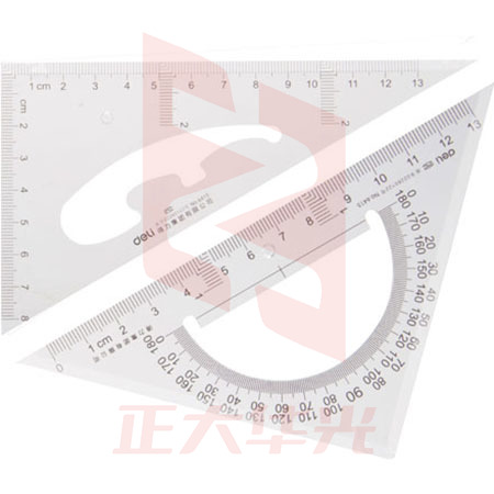 得力6415三角尺15cm(套)XTGM0223092244239