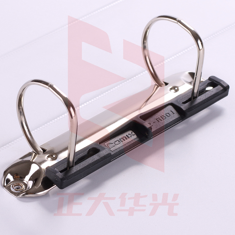 齐心 A0237 易展示 美式三面插袋文件夹 A4 4寸2孔D型夹   白色  XTGM02090749381312