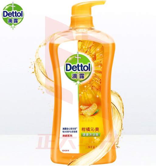 滴露 935g健康沐浴露柑橘沁爽 身体沐浴乳沐浴液