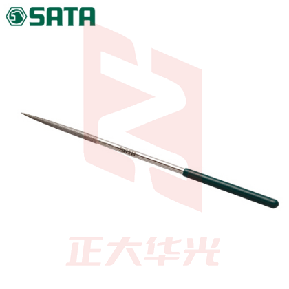 世达(SATA)金刚石尖头圆锉4x160MM/刀尖头圆锉金钢锉刀 03835