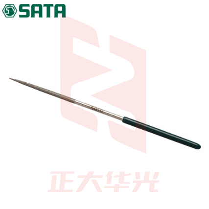 世达(SATA)金刚石尖头圆锉3x140MM / 尖头圆锉挫刀钢锉刀合金矬子 打磨工具03815