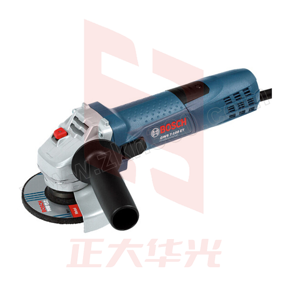 BOSCH/博世 100mm 720W 角磨机-调速 GWS 7-100 ET 100mm 1把 销售单位：把 (XTGM202307241611215)