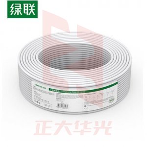 绿联 UGREEN NW137 电话线 80103 全铜线芯 电话语音线 座机/传真机电话延长线连接线2芯 100米XTGM202307141508372
