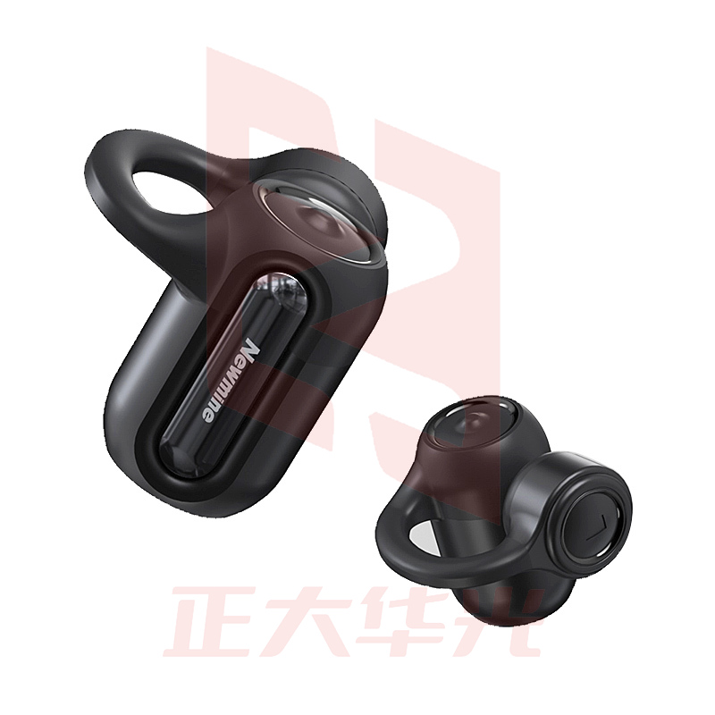 纽曼(Newmine)GE12蓝牙耳机 运动耳机跑步真无线挂耳式骑行耳机适用华为苹果安卓手机 黑色 (XTGM202308161321214)