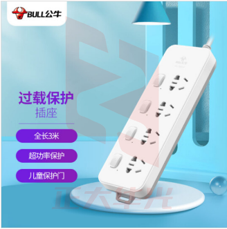 公牛(BULL)GN-311插座 4位分控3米    XTGM202307191351514