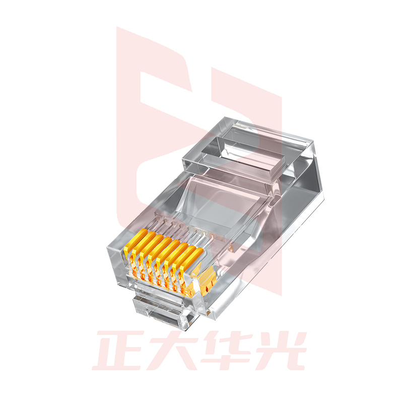 山泽(SAMZHE)六类水晶头触点镀金50U6类RJ45电脑网络宽带连接头非屏蔽千兆网线水晶头 100个/盒 650DJ (XTGM202307230815432)