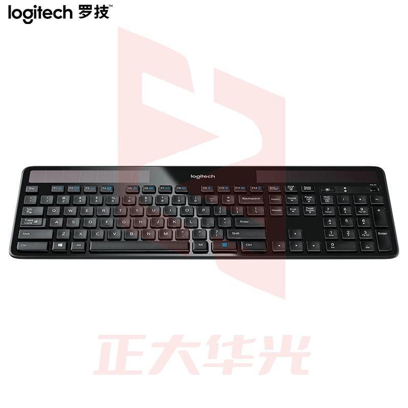 罗技(Logitech) K750 太阳能无线键盘 纤薄办公键盘 (XTGM202307211318411)