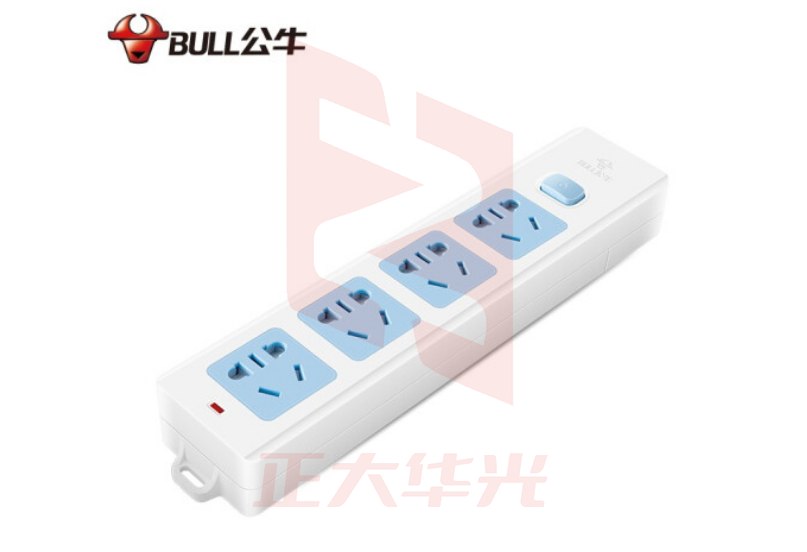 公牛(BULL)GN-414K无线插座 4位总控无线(需自行配电源线和插头)XTGM202307191352330