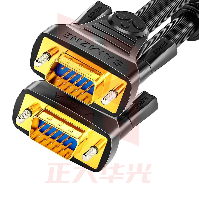 山泽(SAMZHE)VM-2150工程级VGA线针/针15米 蓝色 (XTGM202307230816131)